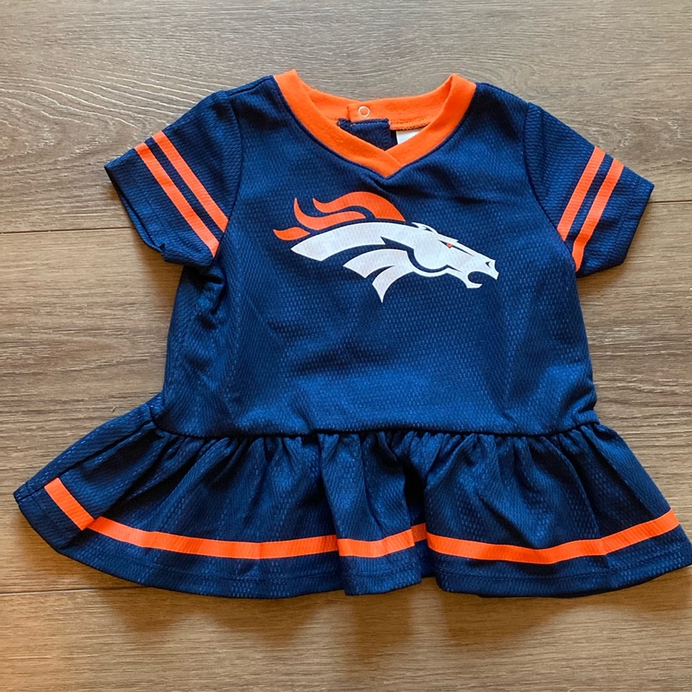 NFL Denver Broncos Cheerleading Set 6-12 Months
